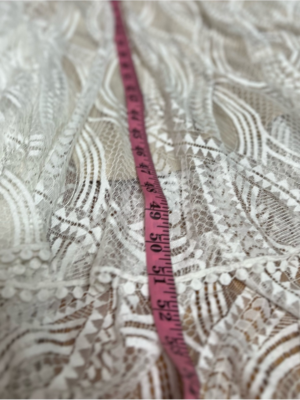 LULUS In My Life White Lace Off the Shoulder Mermaid Maxi Dress XL - Picture 14 of 15